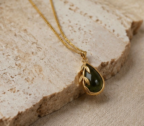 Zaytouna (Olive) Dew Necklace