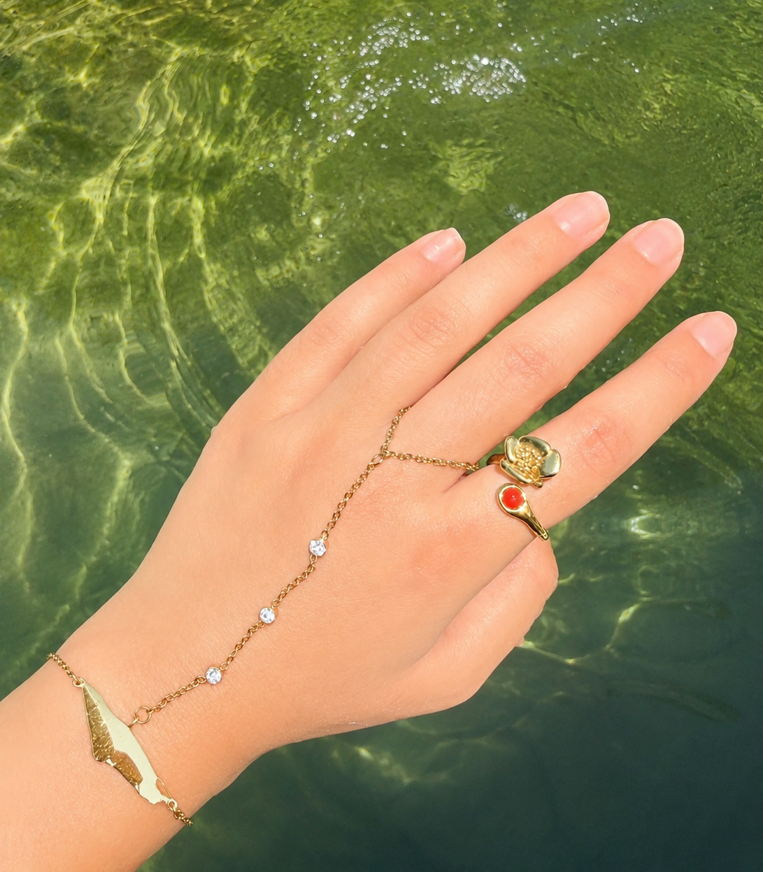Palestine Hand Chain